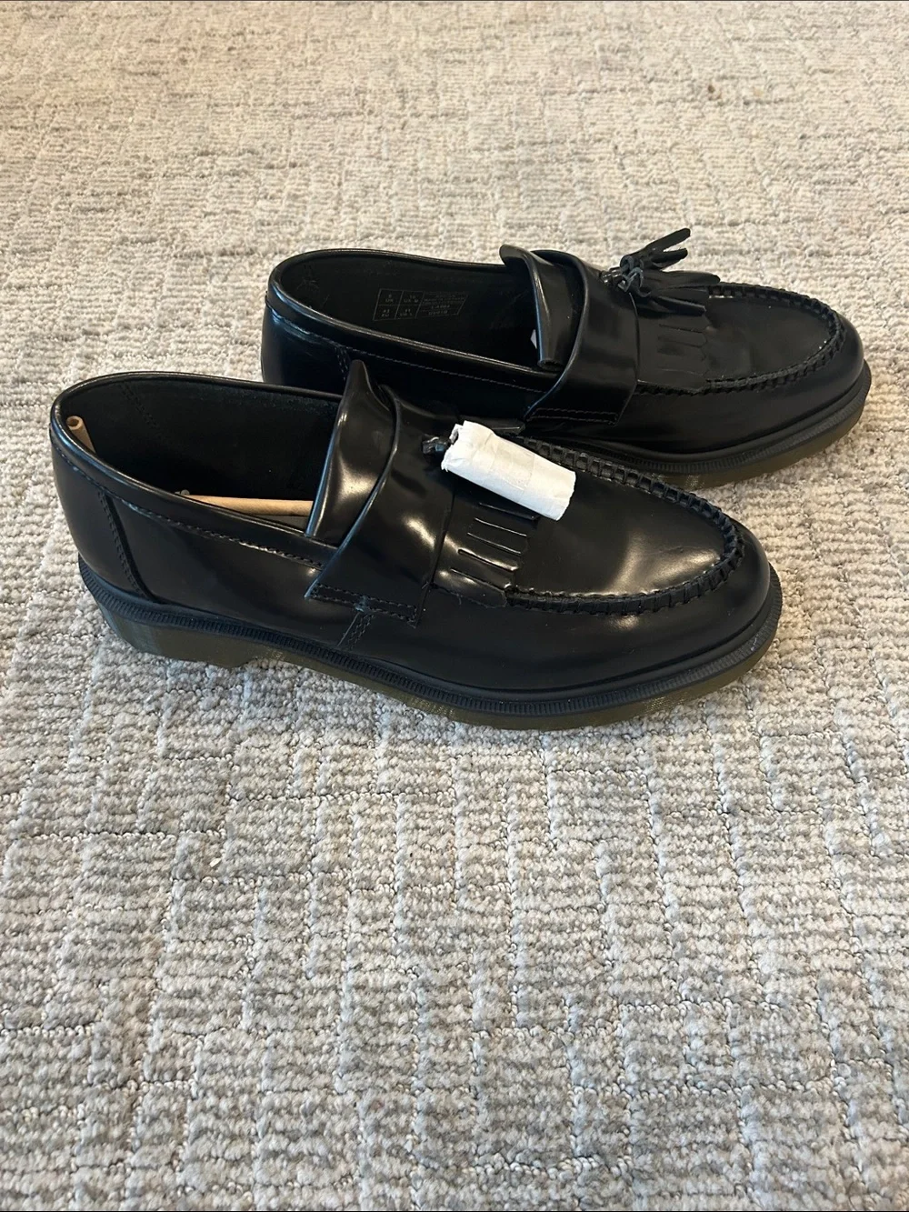 Dr. Martin ADRIAN Smooth Leather Tassel Loafer 10